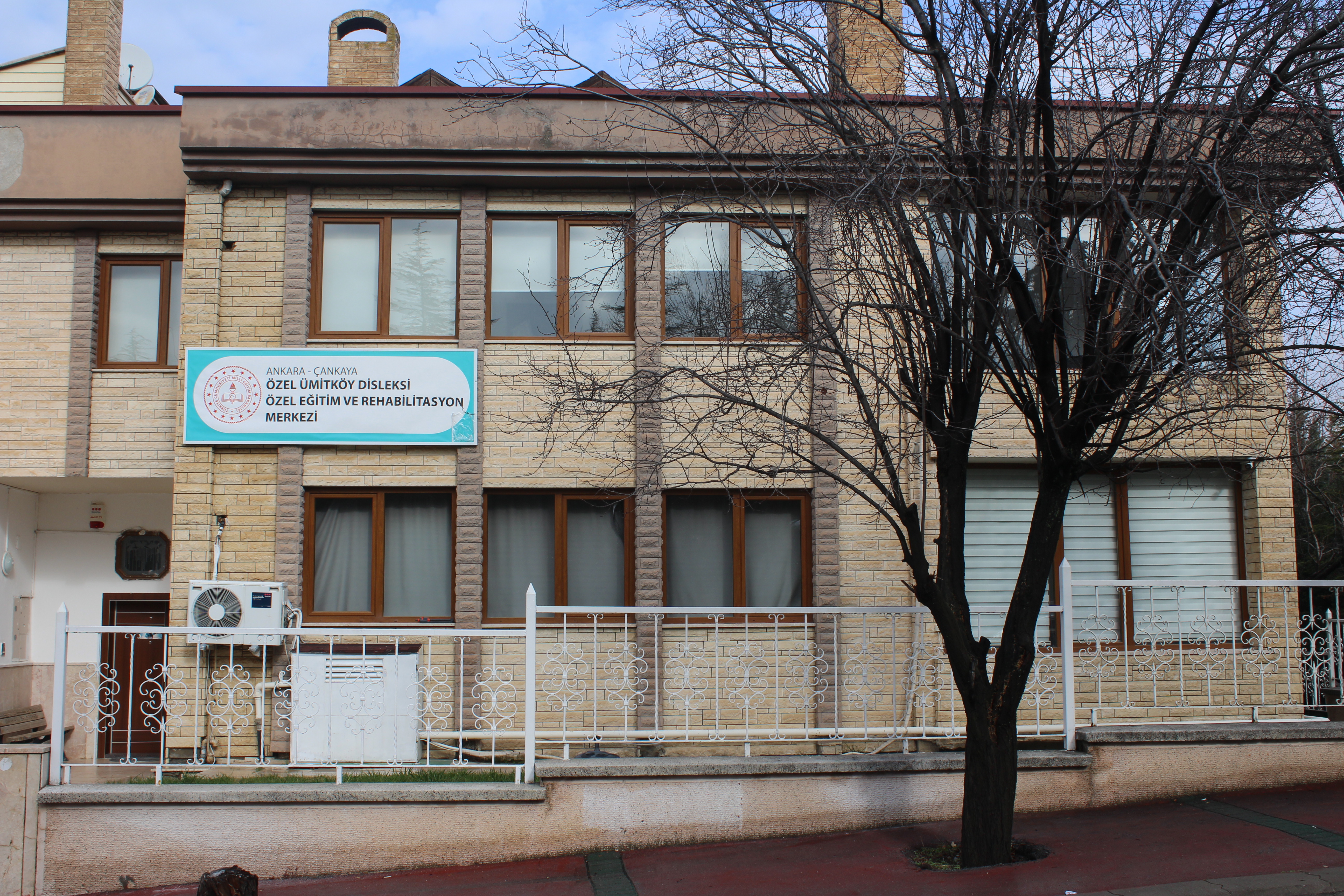 Özel eğitim merkezinden bir kare